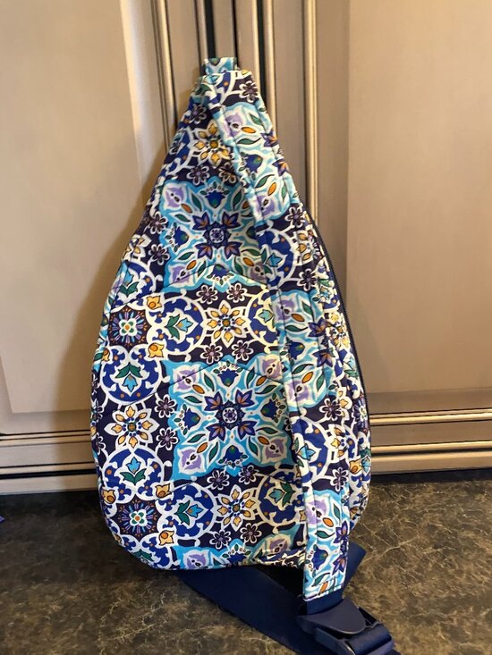 Vera Bradley Handbags - Vera Bradley Essential Sling Backpack in the Lisbon Medallion pattern